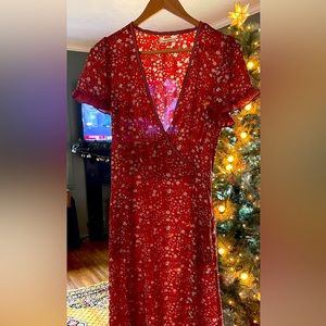 Max Studio maxi floral dress